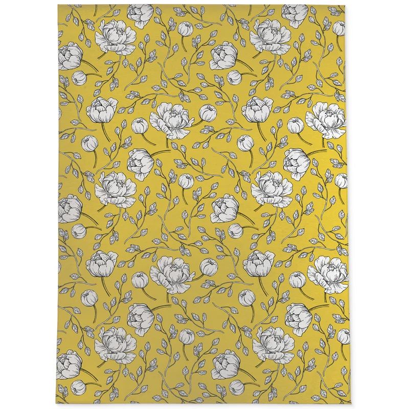 Bellanger Yellow Indoor/Outdoor Rug | Wayfair North America