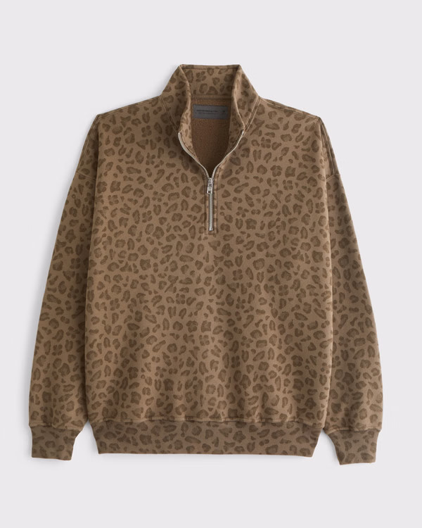 Essential Half-Zip Sweatshirt | Abercrombie & Fitch (US)