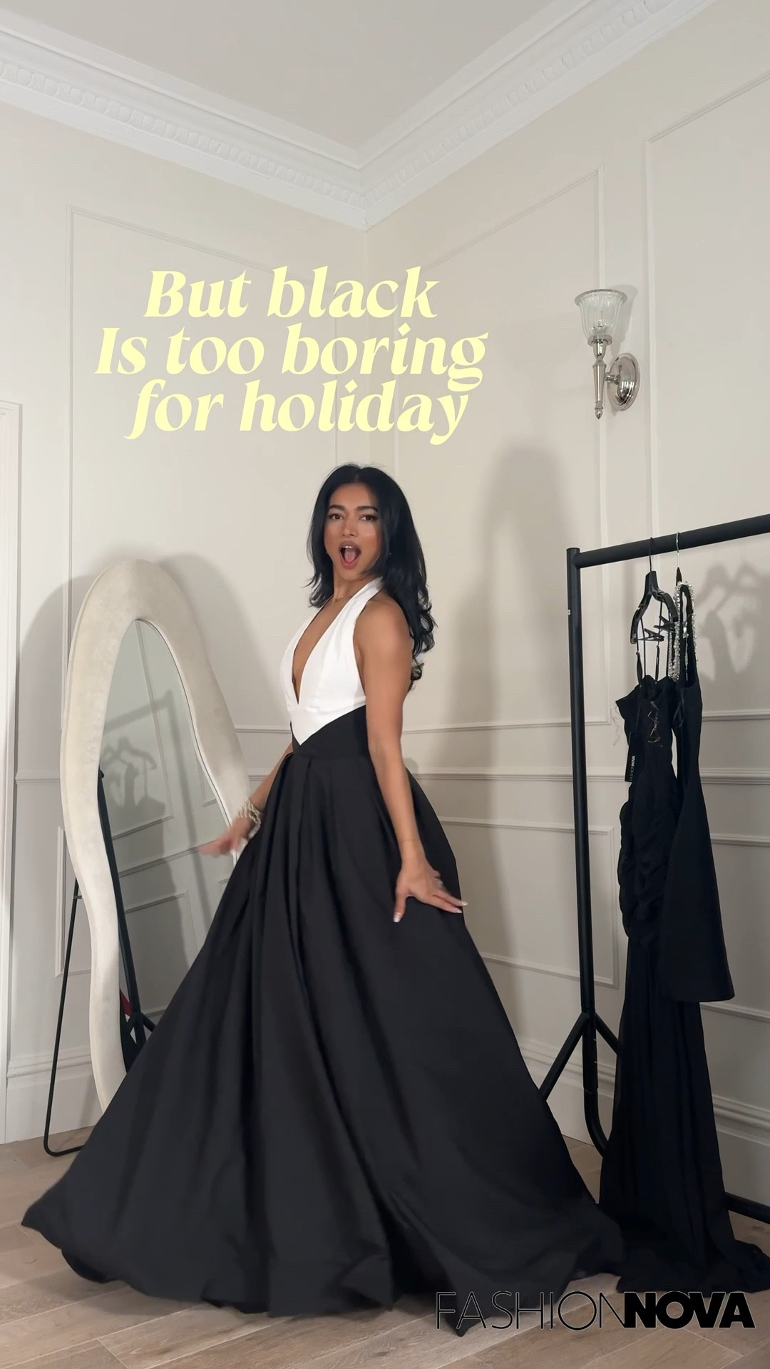 But black is too boring for holiday? 
#fashionnova

https://www.fashionnova.com/products/sarah-contrast-gown-fncolorname-black-white

https://www.fashionnova.com/products/daphne-embellished-bandage-mini-dress-black?variant=39289213616252

https://www.fashionnova.com/products/sweet-as-me-chiffon-maxi-dress-fncolorname-black




#LTKdresses #LTKuk #LTKstyletip