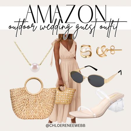 Outdoor wedding this spring or summer? This outfit is so light and perfect for outdoor settings! Love this look!

amazon, outdoor wedding guest outfit, outdoor outfit, wedding guest outfit, wedding guest dress, summer wedding outfit, spring wedding outfit, natural dress, summer purse, resort wear, wedding attire 

#LTKstyletip #LTKSeasonal #LTKparties