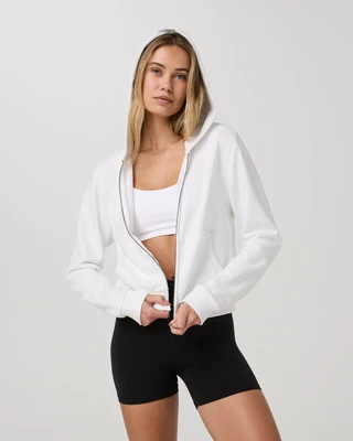 Vuori Sedona Classic Full Zip | White | XL | Vuori Clothing (US & Canada)