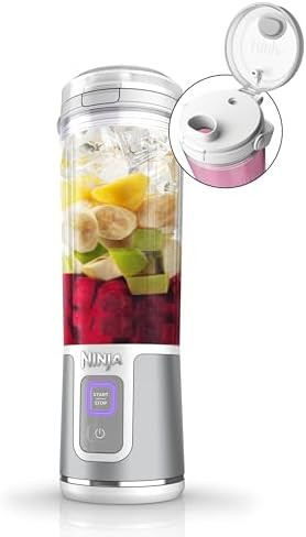 Ninja BC151WH Blast Portable Blender, Cordless, 18oz. Vessel, Personal Blender-for Shakes & Smoot... | Amazon (US)
