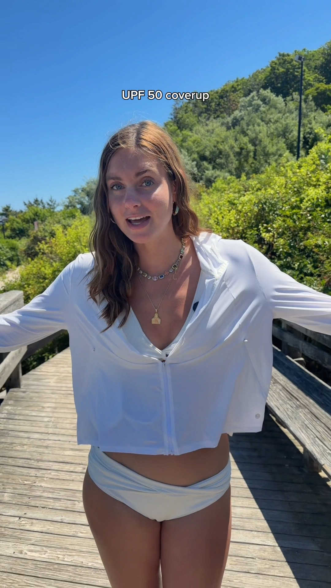 Would You Wear This, Girls? ☀️🤍

Okay ladies, I didn’t realize I needed a UPF 50+ coverup until now 😍 This lightweight long sleeve hoodie is one of those things you don’t appreciate until you’re sitting at the beach with sunburned shoulders wishing you brought something with you.

I love that it dries quickly, feels airy, and gives that effortless coastal look while helping protect your skin. Such a cute find for women and girls who spend all summer outside.

Comment SHOP and I’ll send you all the details. 💕

Follow @kristinanicoletall for tall girl wardrobe fixes that actually work. 🤍

tallgirlstyle tallgirlapproved girlsfashion womensfashion beachstyle sunprotection upf50 coverup summeroutfit beachoutfit poolday vacationstyle coastalgrandmother summerfashion wardrobefinds women girls @amazon