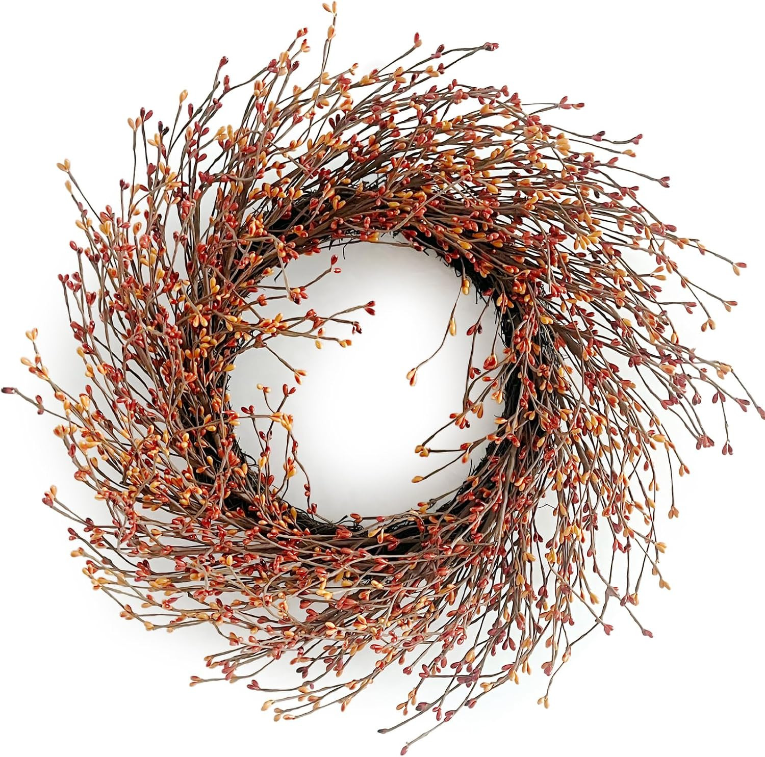 24 Inch Fall Wreath for Front Door 24 Inch Fall Large Grapevine | Amazon (US)