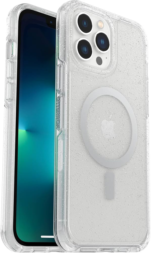 OtterBox SYMMETRY SERIES+ CLEAR Antimicrobial Case with MagSafe for iPhone 12/13 Pro Max - Stardu... | Amazon (US)