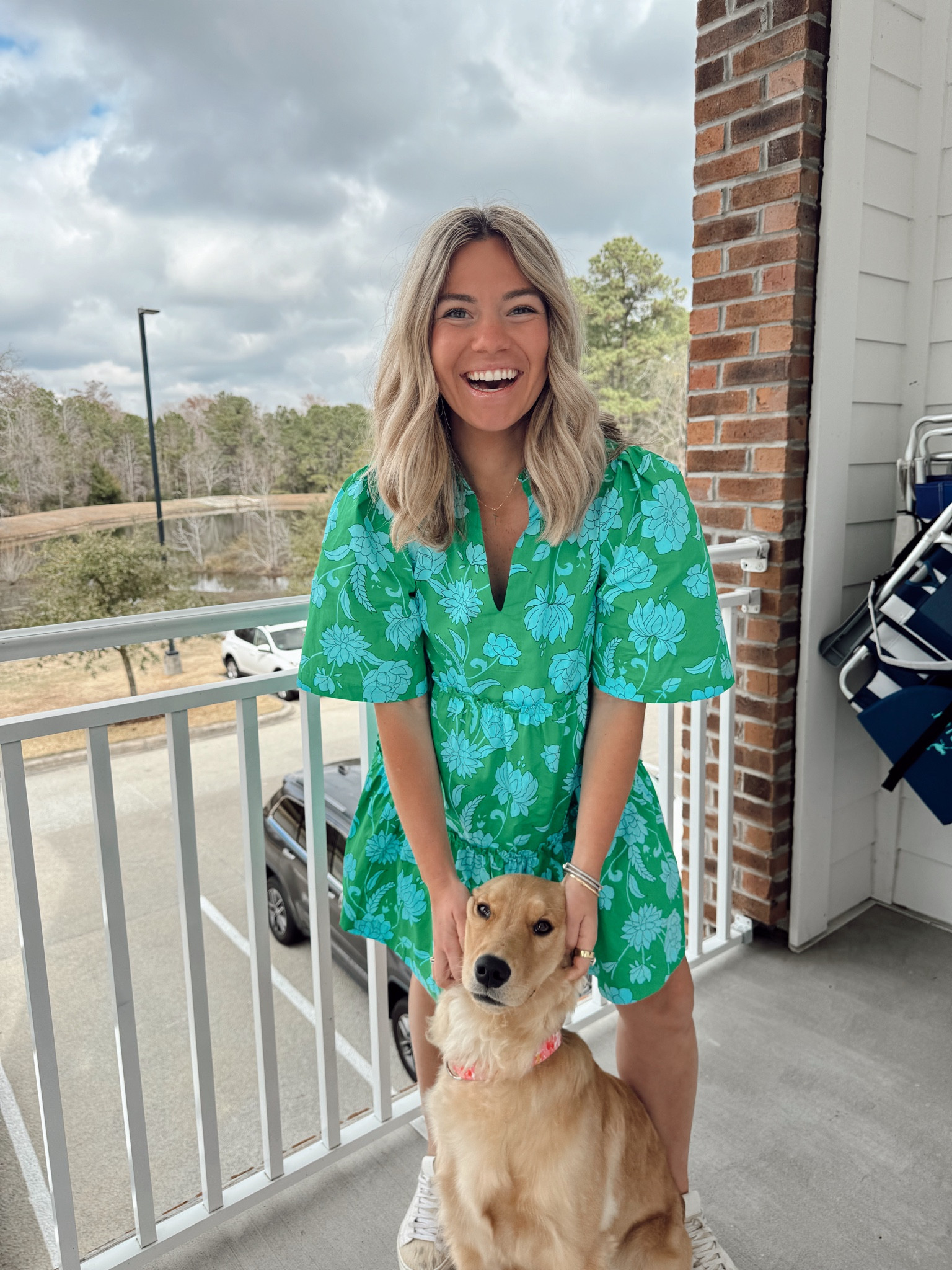 Blue and green dress!! Spring clothes!! Spring finds!! 

#LTKstyletip #LTKSeasonal #LTKbeauty