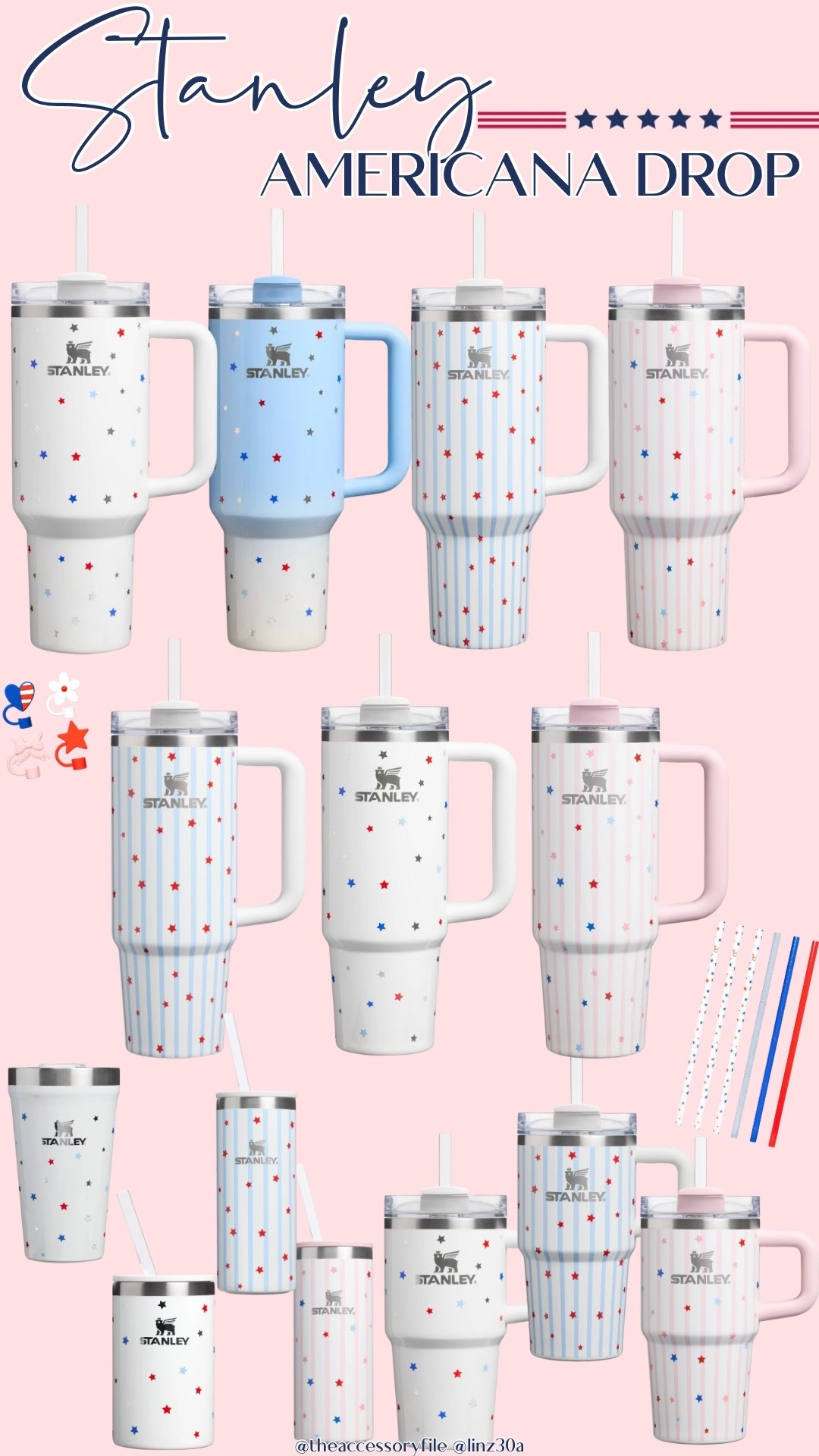 New Stanley Americana release! 

Cups, tumblers, thermos, Memorial Day, July 4th, patriotic, USA

#LTKTravel #LTKHome