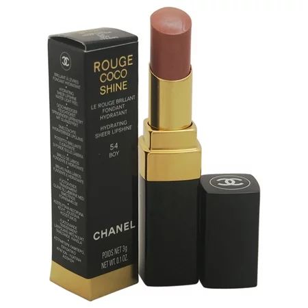 Rouge Coco Shine Hydrating Sheer Lipshine - # 54 Boy by Chanel for Women - 0.1 oz Lipstick | Walmart (US)