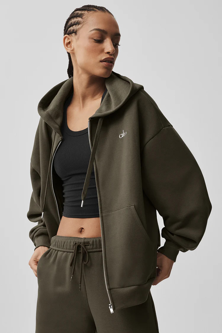Accolade Full Zip Hoodie | Alo Yoga (US)
