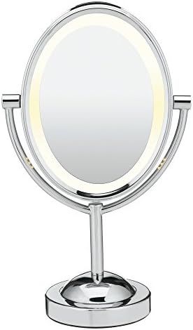Conair Reflections Double-Sided Incandescent Lighted Vanity Makeup Mirror, 1x/7x magnification, P... | Amazon (US)