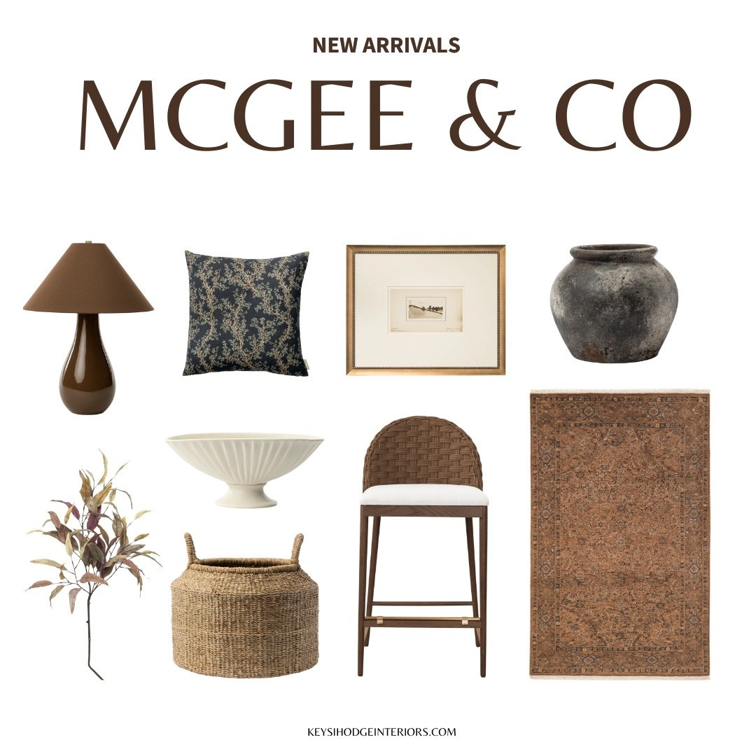 New McGee & Co arrivals with rich tones, classic textures, and timeless pieces. These finds add warmth and depth to any room and mix easily with what you already have.

Shop the full edit here.

#McGeeAndCo #HomeDecorInspo #NeutralHome #ClassicHomeStyle
#InteriorFavorites #CozyHomeVibes #LTKHome #LTKDecor #LTKStyleTi

#LTKSaleAlert #LTKHome