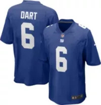 Nike Youth New York Giants Jaxson Dart #6 Blue Game Jersey | DICK'S Sporting Goods