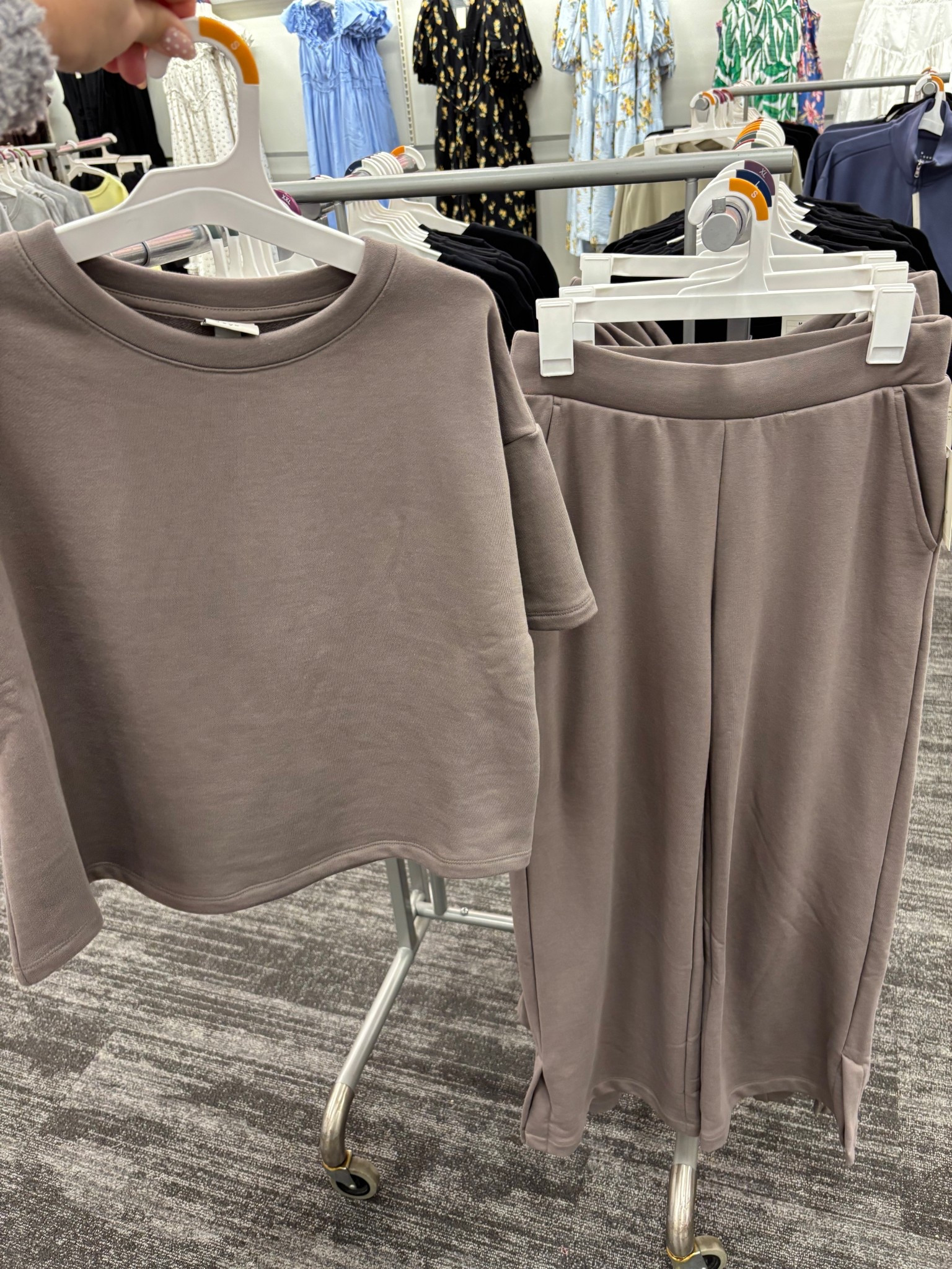 Perfect as we head into spring- wear as a set or separates! Winter to spring outfit 🤎

#LTKMidsize #LTKmomlife #LTKSeasonal