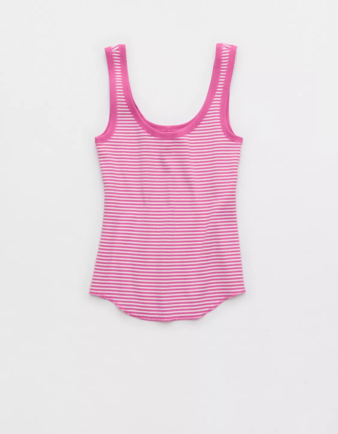 Aerie Ribbed Scoop Neck Tank Top | Aerie