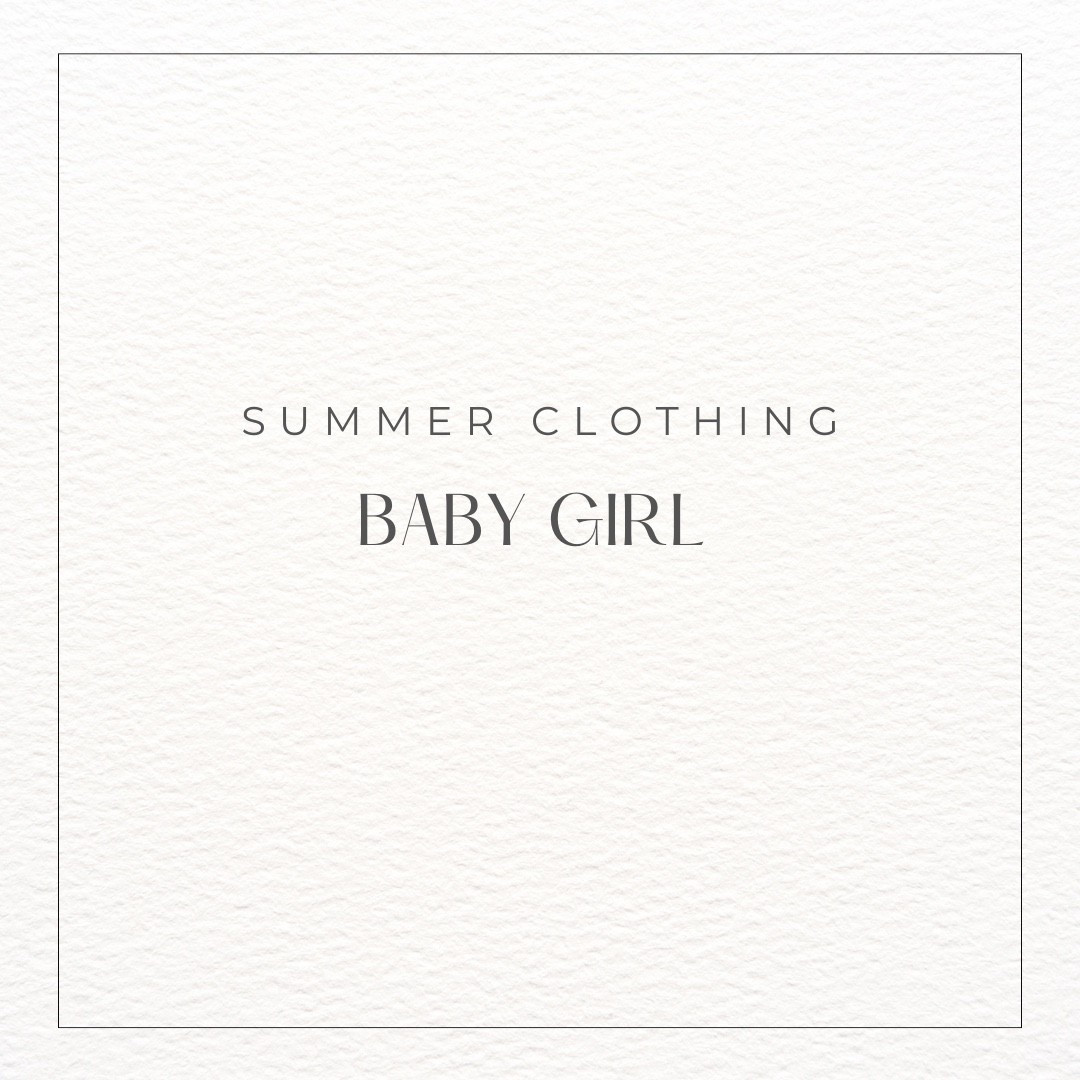 Baby girl summer clothing finds 0-3 months and up

#LTKmomlife #LTKBaby