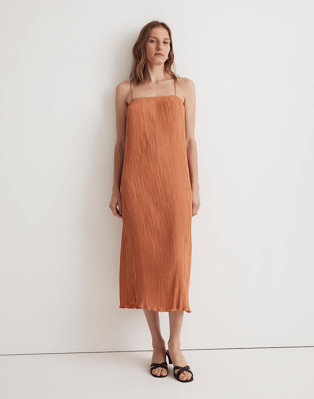 The Goldie Dress in Plissé | Madewell
