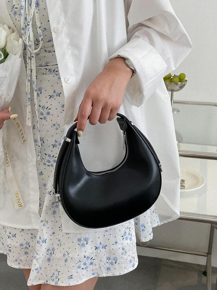 Minimalist Hobo Bag | SHEIN