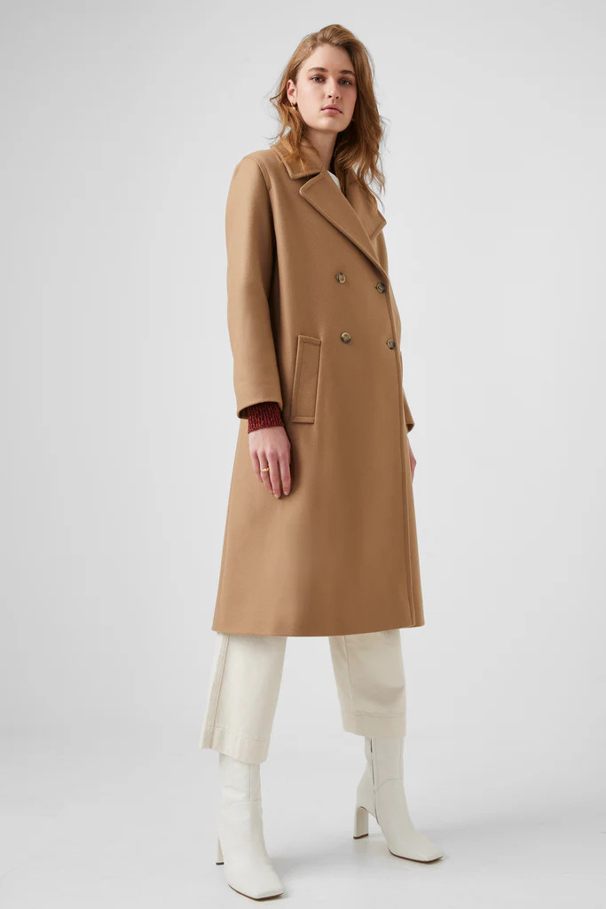 Crepi Platform Oversized Coat | French Connection (US)