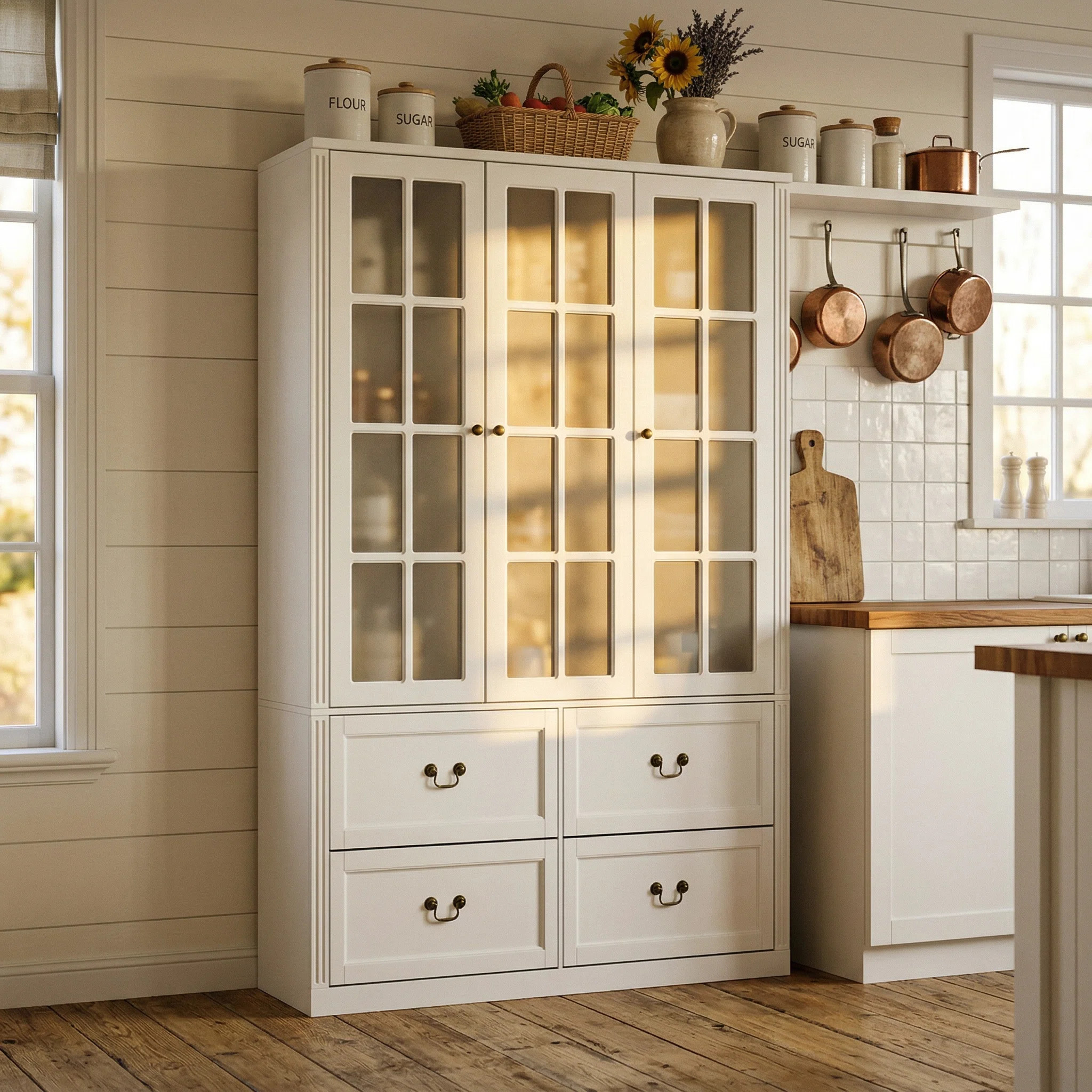Christene 78.7'' Kitchen Pantry | Wayfair North America