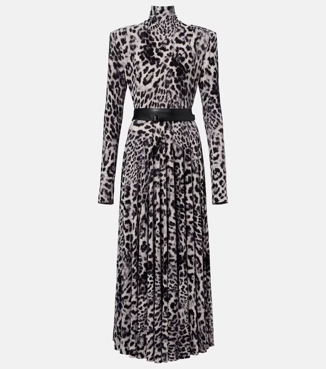 Leopard-print midi dress | Mytheresa (UK)