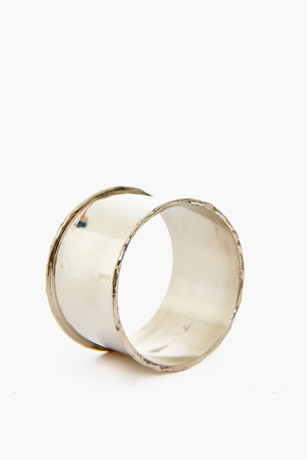 Silver Rim Napkin Ring (Set of 4) | Tuckernuck (US)