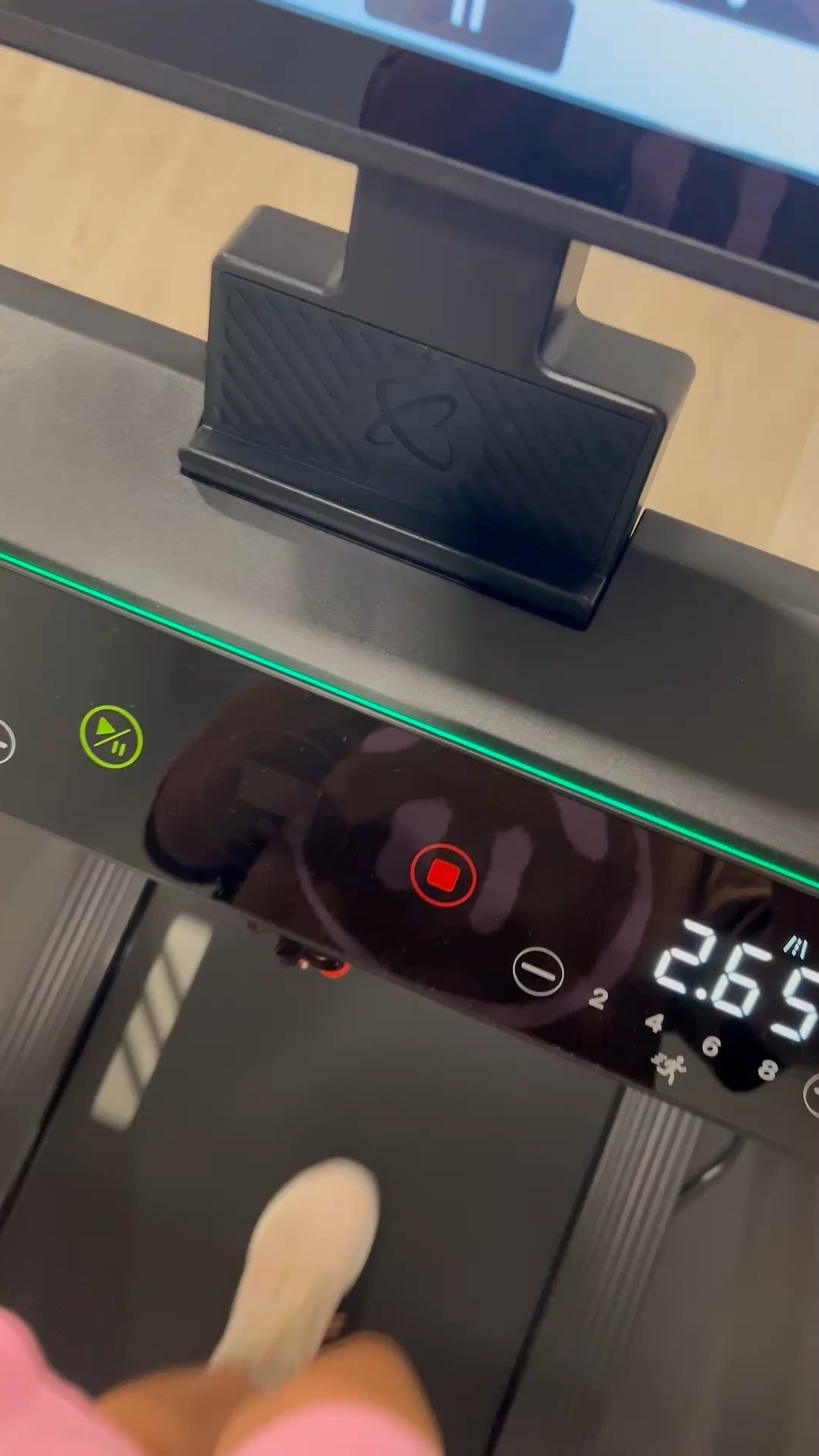 Movement + me-time = my favorite combo 🖤 

Walking while catching up on Netflix has become my new daily ritual. This treadmill was so easy to set up (no tools!) and folds away when I need the space. The treadmill has two large cup holders.  I use one for my 40 oz Stanley & the other for the TV remote. 

Simple, fun, and keeps the steps adding up 👟✨ Linked my walking must-haves!


#LTKHome #LTKActive