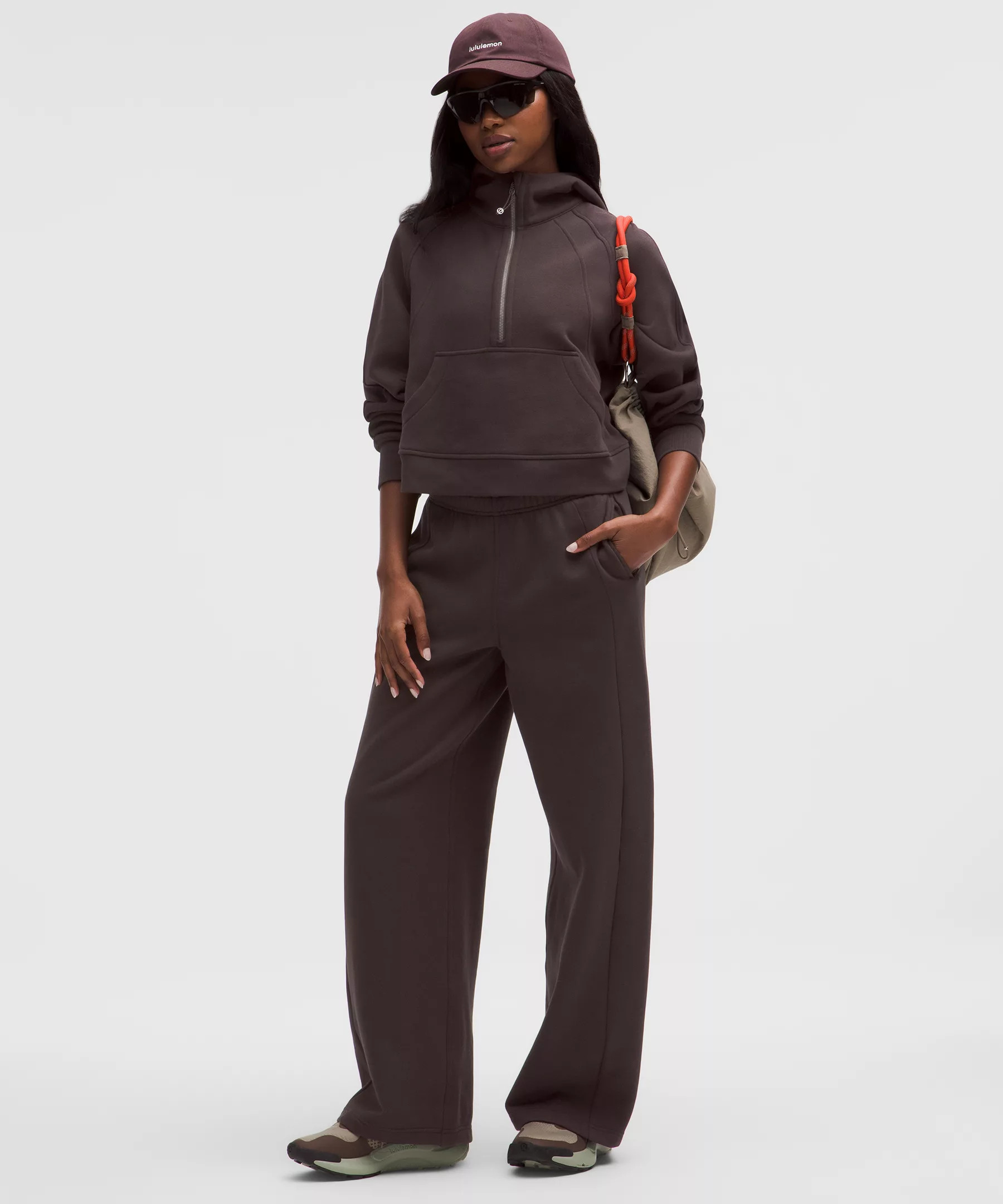 Scuba Mid-Rise Wide-Leg Pant Gathered Waistband *Regular | Women's Sweatpants | lululemon | Lululemon (US)