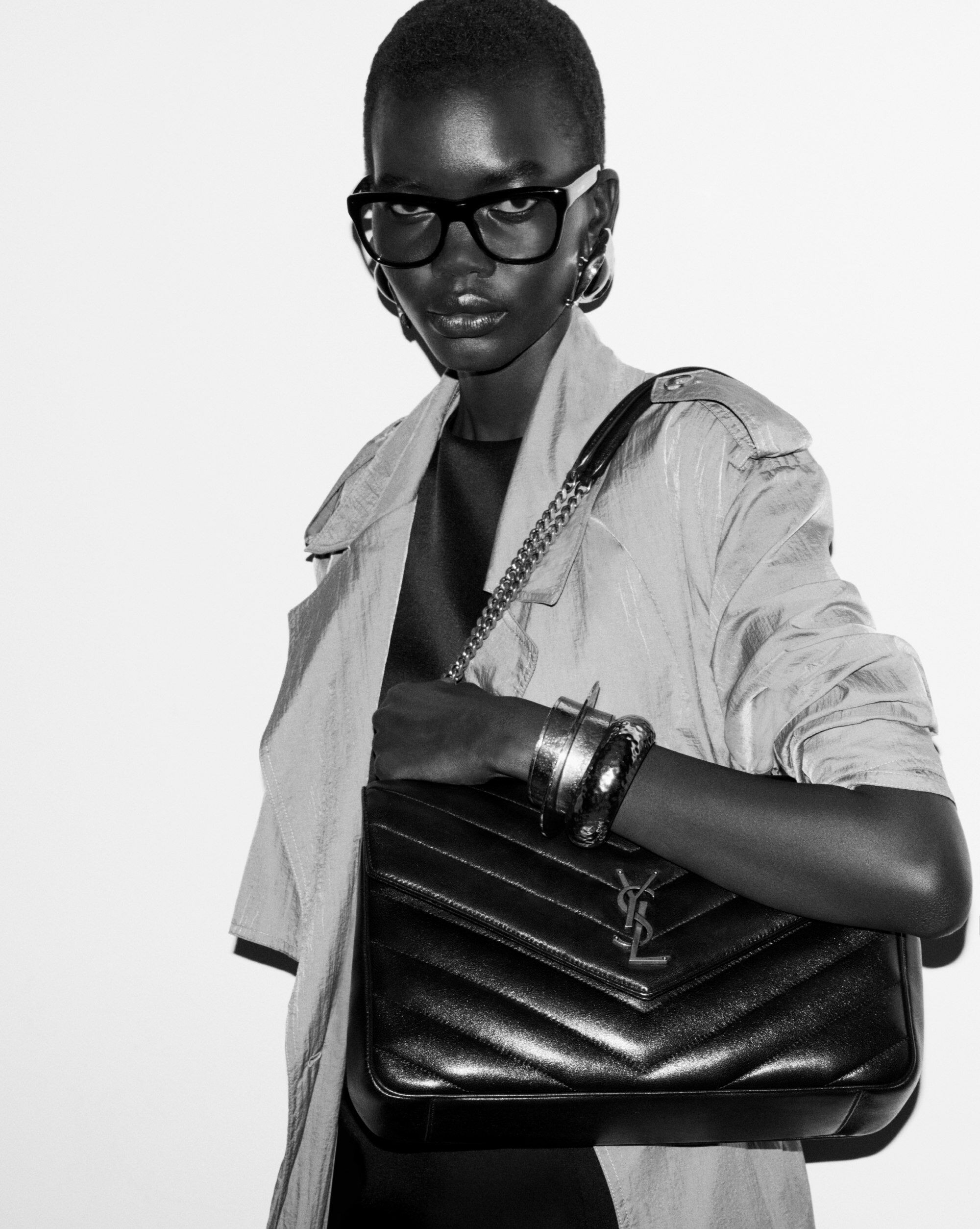LOULOU large in MATELASS\u00c9 lambskin | Saint Laurent Inc. (Global)