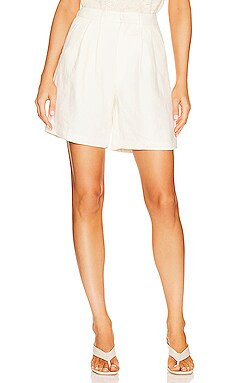 ANINE BING Carrie Short in Eggshell from Revolve.com | Revolve Clothing (Global)