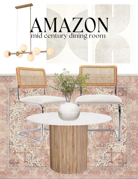 Amazon mid century dining room inspo. Budget friendly. For any and all budgets. mid century, organic modern, traditional home decor, accessories and furniture. Natural and neutral wood nature inspired. Coastal home. California Casual home. Amazon Farmhouse style budget decor


#LTKFind #LTKhome #LTKstyletip