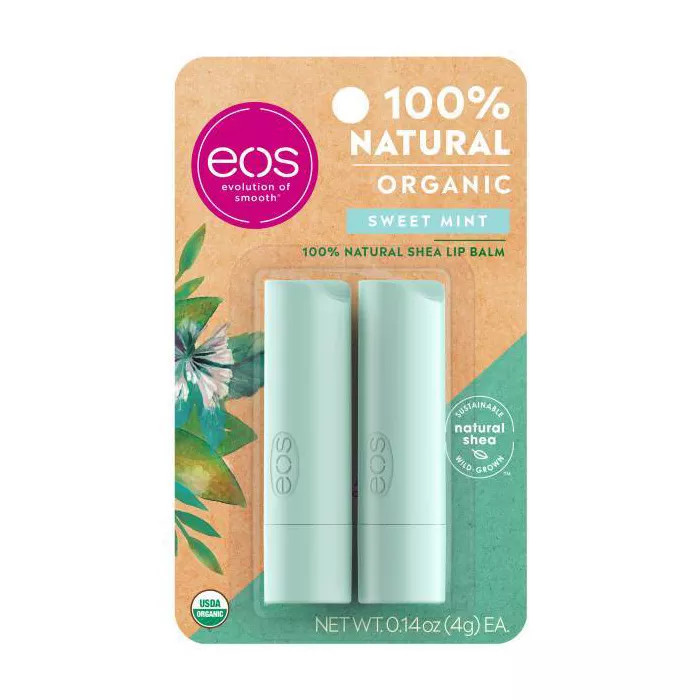 EOS Lip Balm Sticks - 2pk/0.28oz | Target