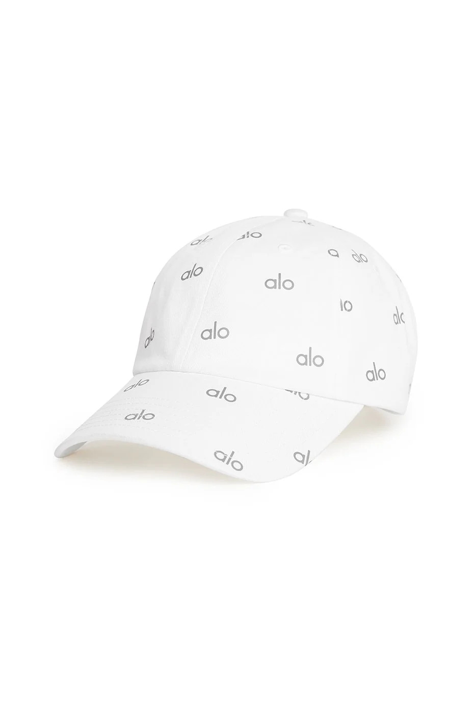 Alo YogaÂ® | Echo Hat in White/Silver Reflective | Alo Yoga (US)