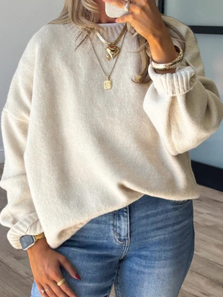 Berkshire Knit Sweater | Cream | Talulah