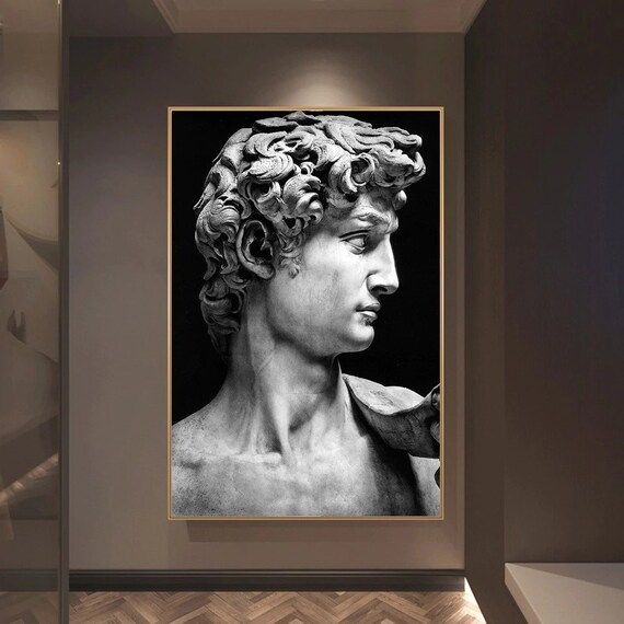 Sculpture of David Canvas Paintings on the Wall Art Posters | Etsy | Etsy (US)
