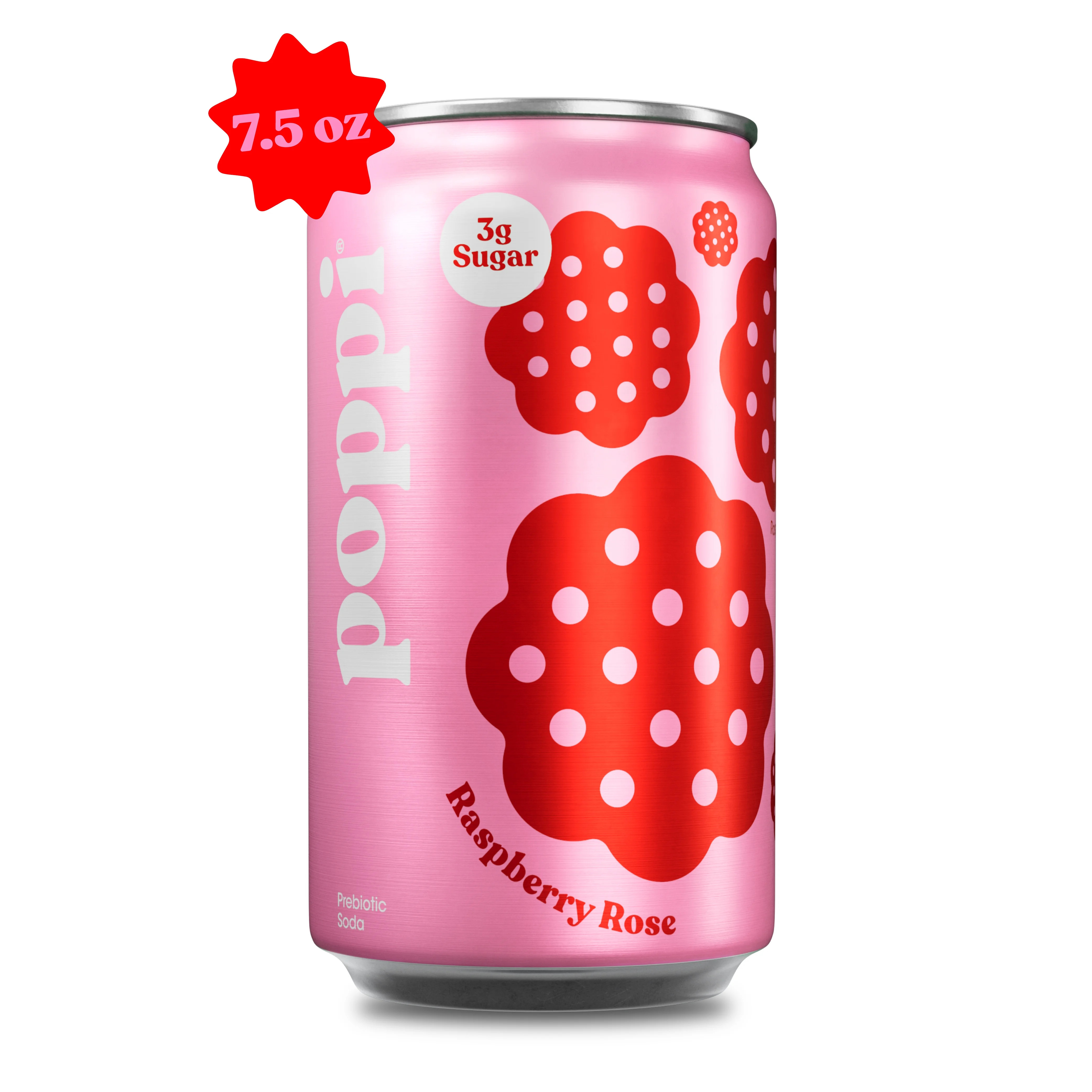 poppi Raspberry Rose 7.5oz Mini Can - Walmart.com | Walmart (US)