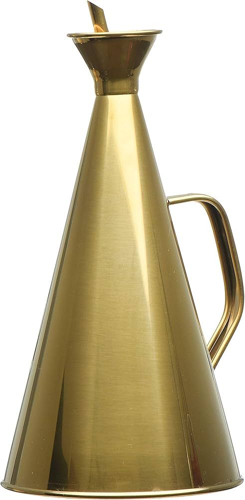 Bloomingville Gold Stainless Steel Oil Cruet | Amazon (US)