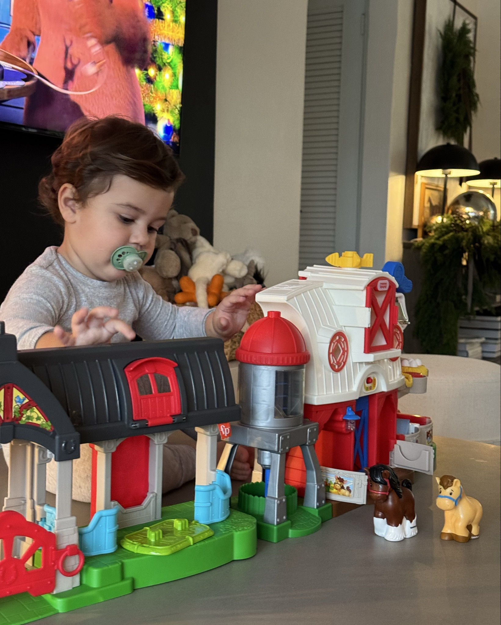 The way these fisher price toys are keeping him busy and entertained 🥹🧸✨🐴🤎

#LTKKids #LTKGiftGuide #LTKHoliday