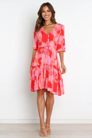 Despina Dress - Pink | Petal & Pup (US)