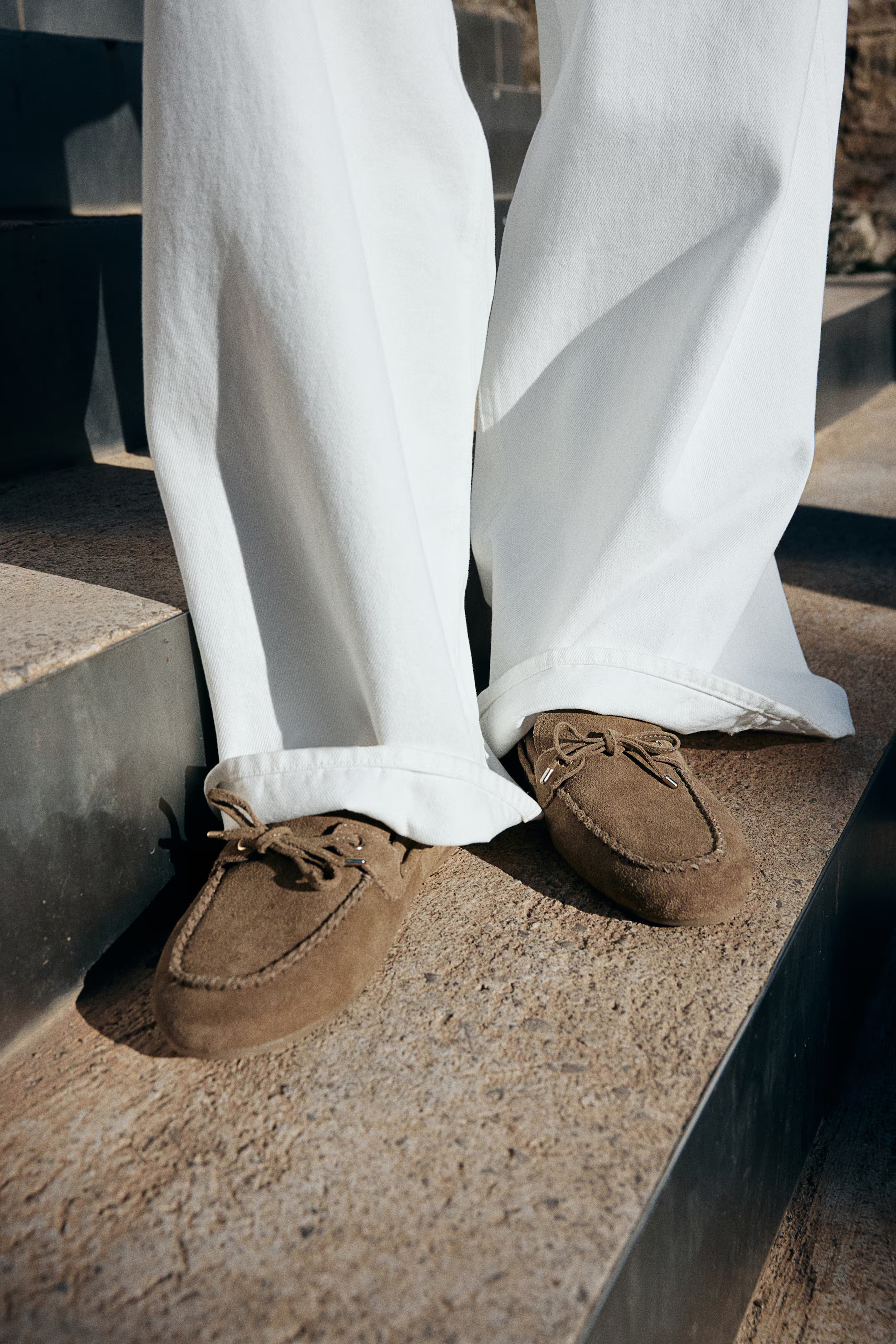 Leather Driving Loafers | H&M (US + CA)