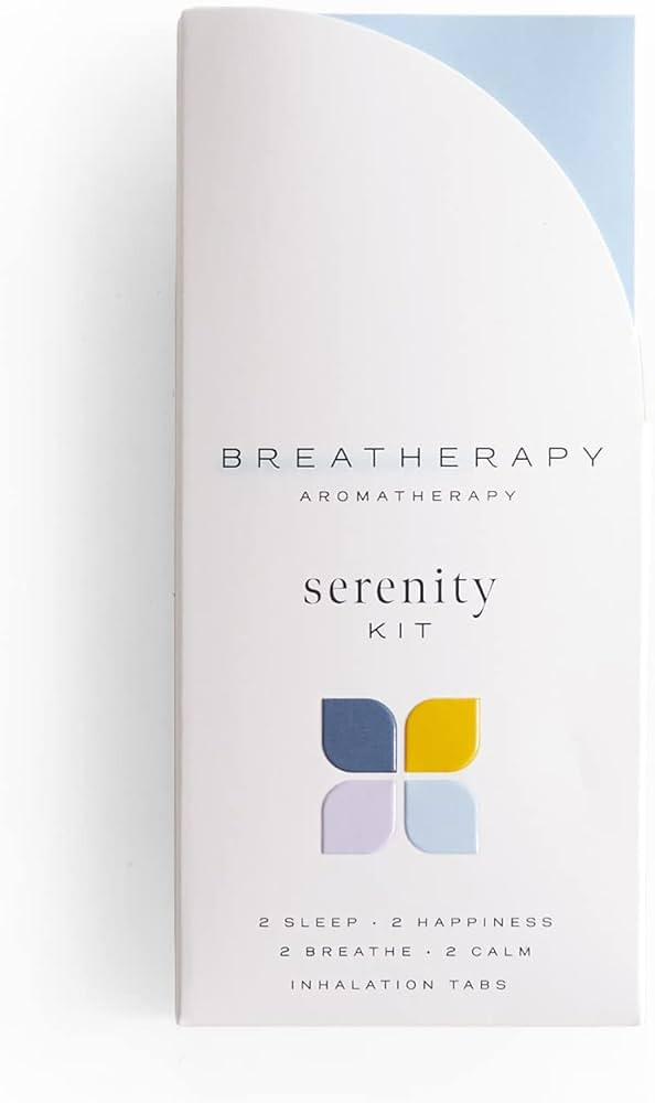 Serenity Kit - Pure Essential Oil Aromatherapy Inhalation Tabs, 8-Pack (2 Each: Sleep, Calm, Happ... | Amazon (US)