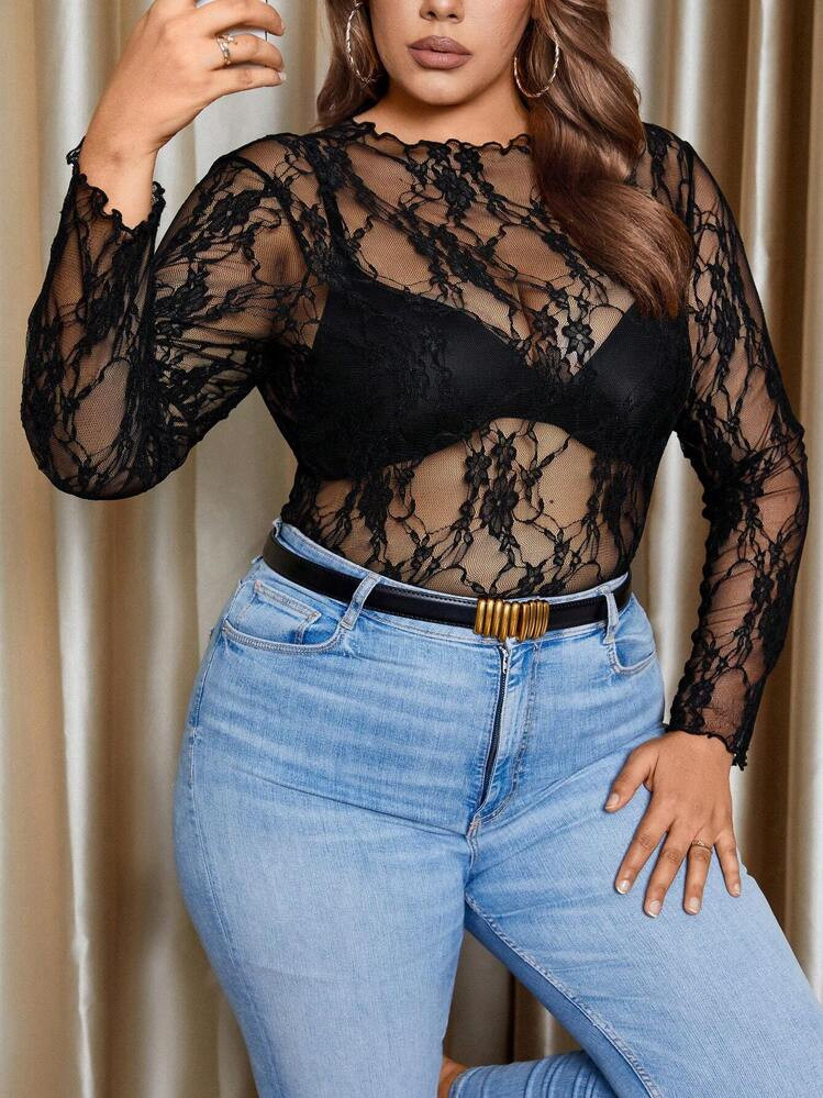 Lace Top | SHEIN