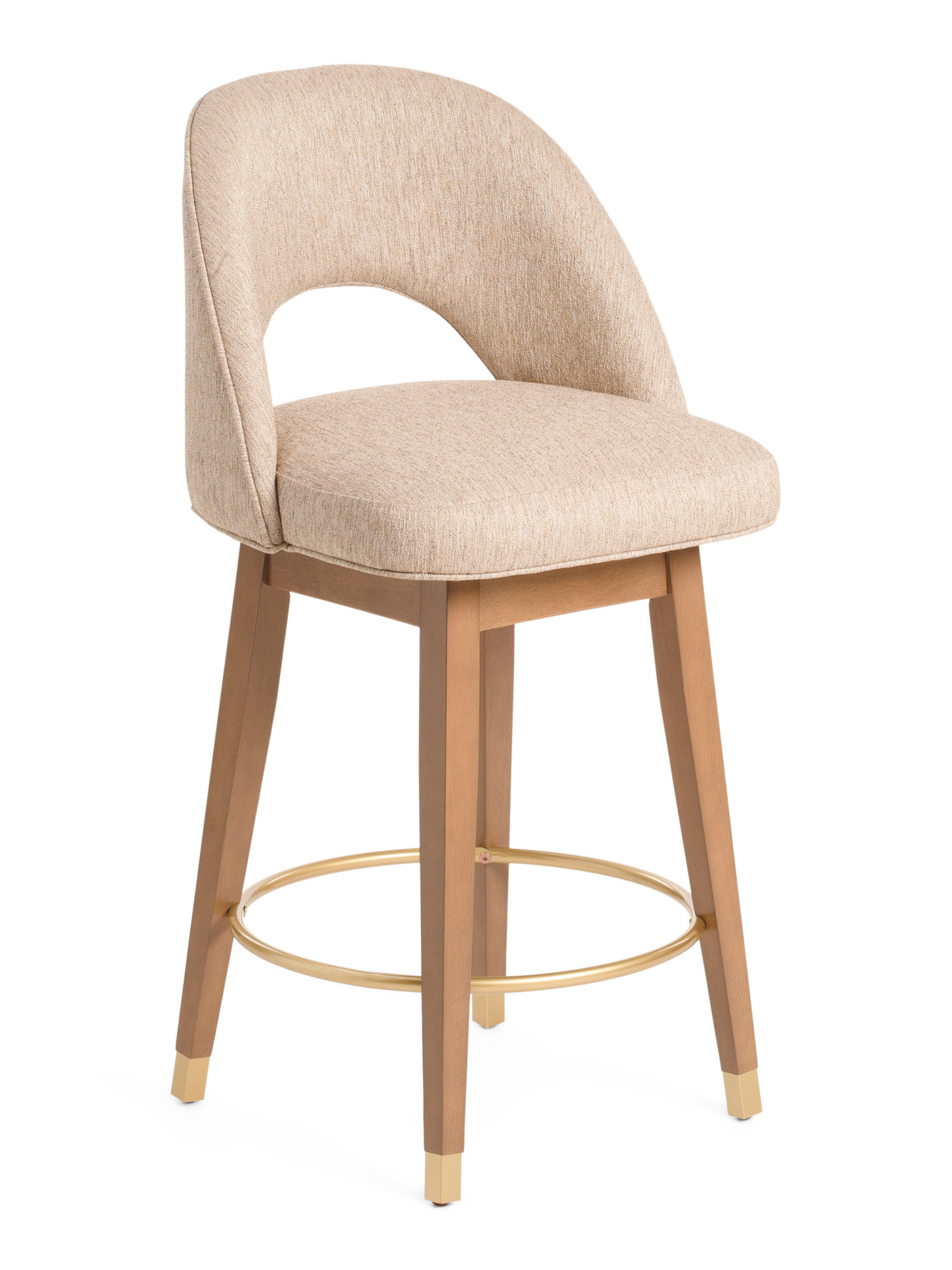 21.5x40 Mindy Swivel Upholstered Counter Stool | Furniture & Lighting | Marshalls | Marshalls