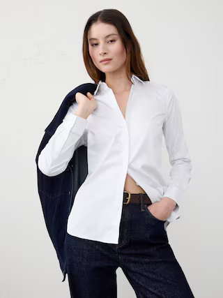 Tailored Easy-Care Shirt | Banana Republic Factory