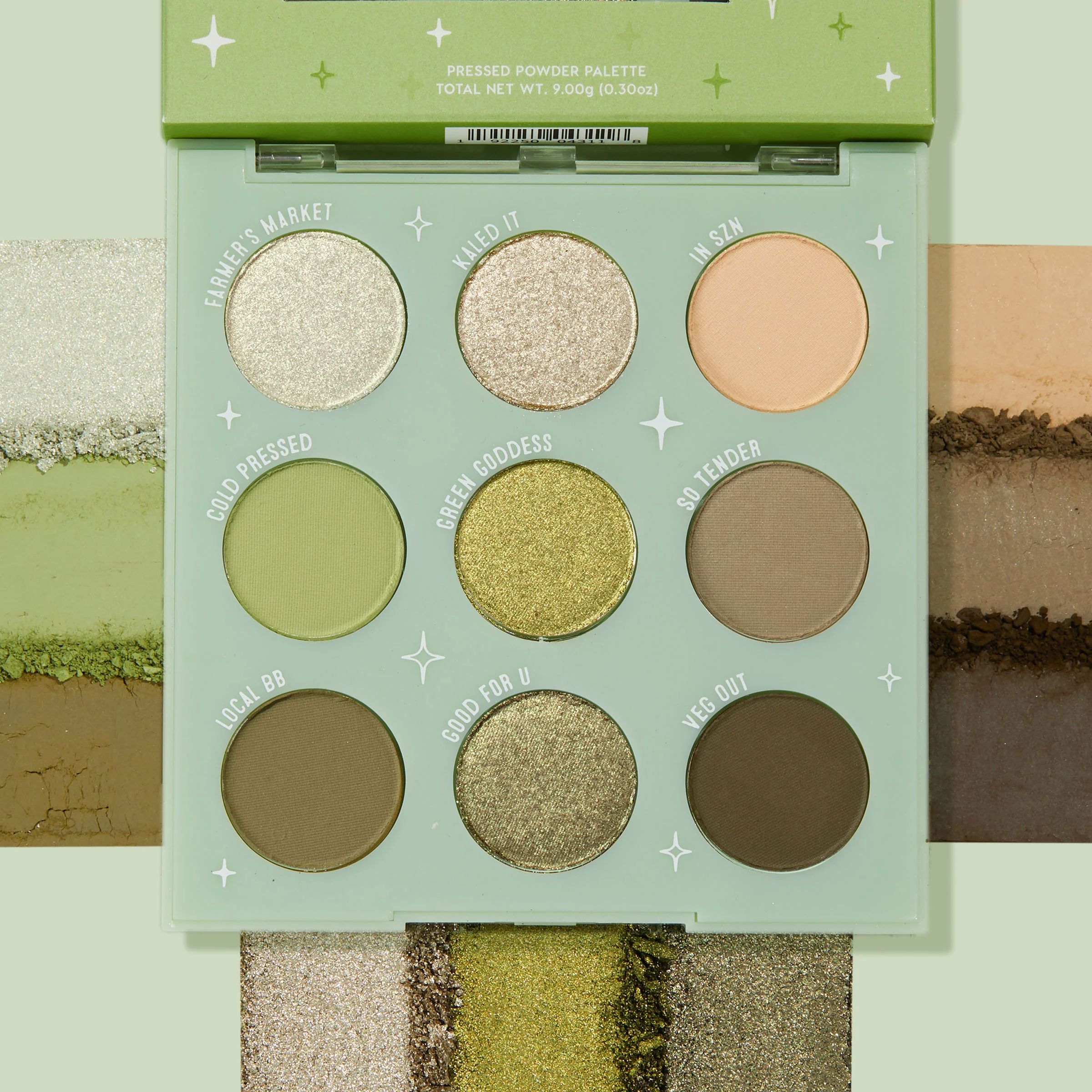 Fresh Greens Pressed Powder Palette | Colourpop