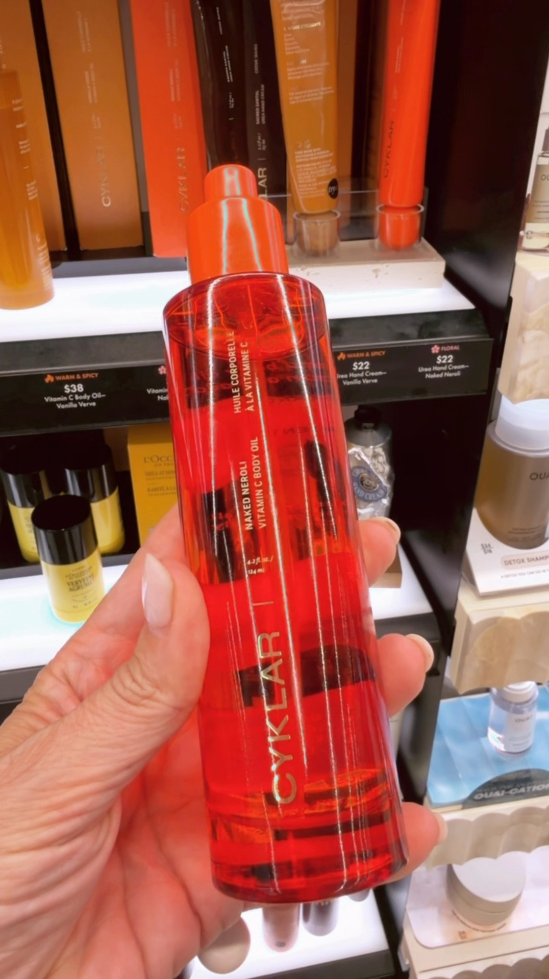 This body oil felt amazing! I love the neroli scent. I ended up getti g thr hand cream with urea because it’s a natural spoliator and hydrating 
￼

#LTKBeauty