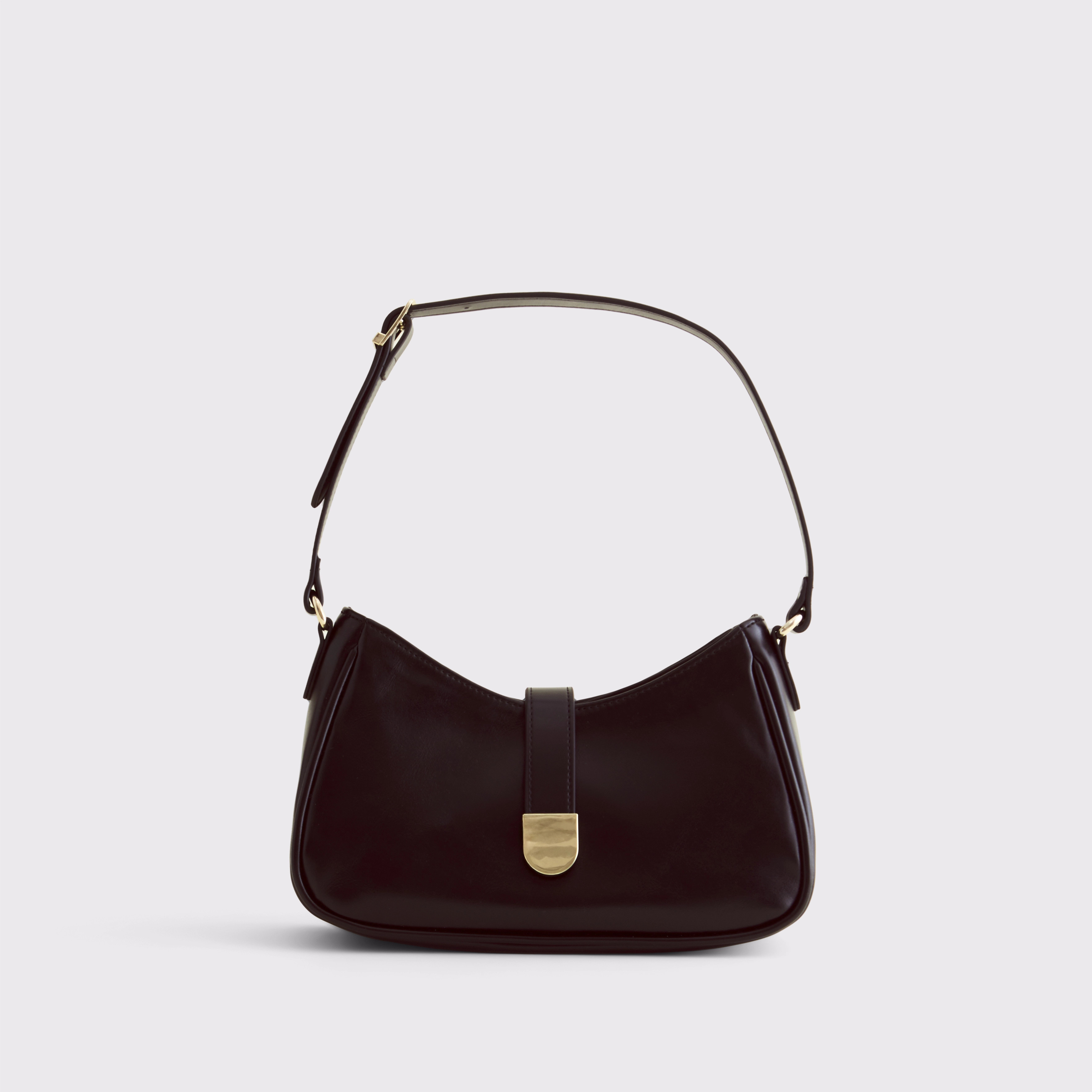 Vegan Leather Shoulder Bag | Abercrombie & Fitch (US)