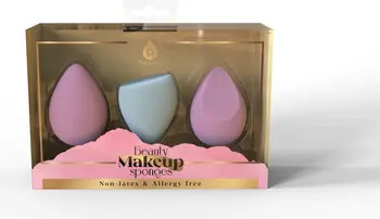 3-Pack Beauty Makeup Sponges Multi-Shape Blenders for Flawless Application | Nordstrom