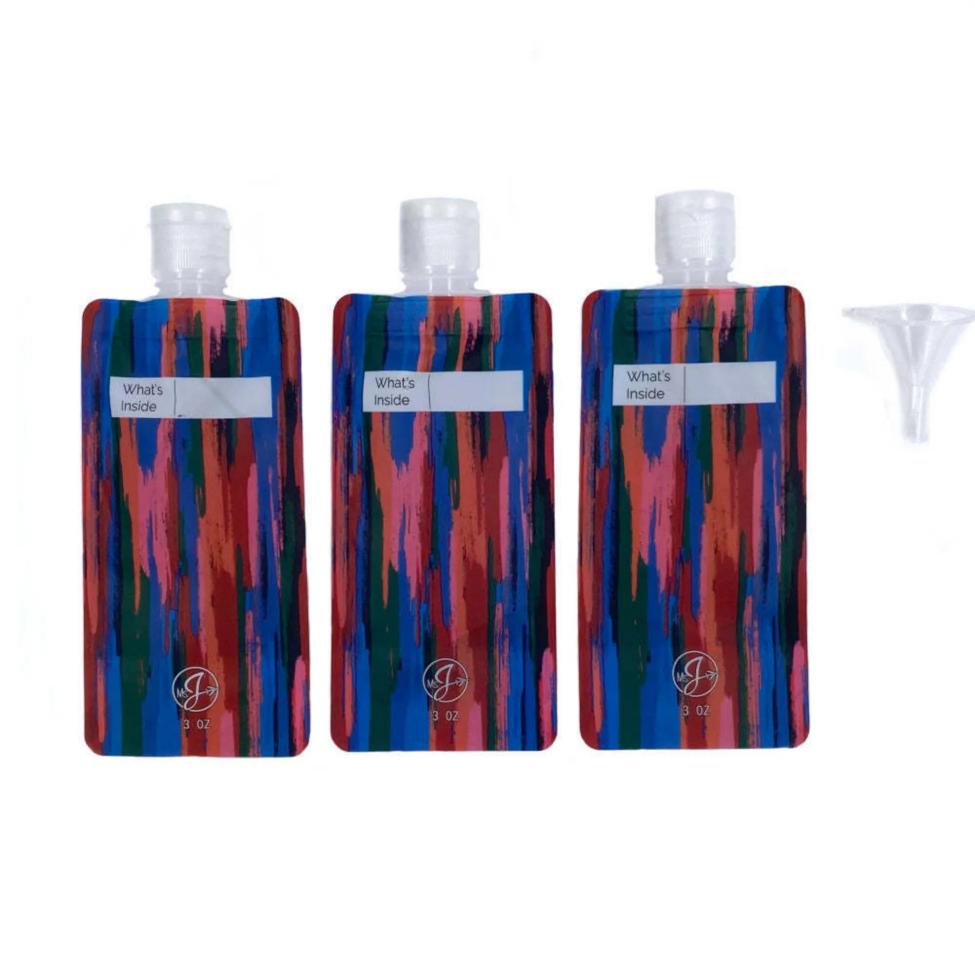 Ms. Jetsetter Travel Bottles (3 Pieces) Travel Accessories | Kohl's