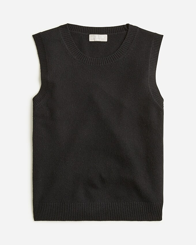 Cashmere crewneck sweater shell | J. Crew US