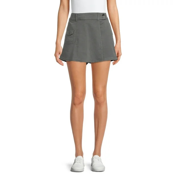 Time and Tru Women's Utility Skort | Walmart (US)
